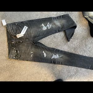 Authentic Mens Purple Jeans